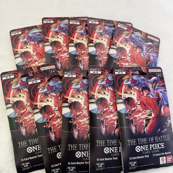 Other - OP-16 The Time of Battle Booster Pack(s) SleevesEnglish Lot of 10